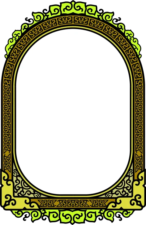 Desenli Ayna Çerçevesi-110