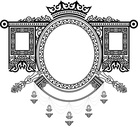 Desenli Ayna Çerçevesi-111