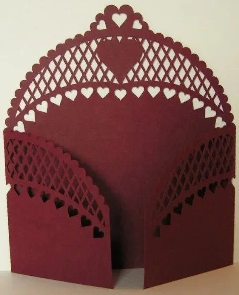 Desenli Davetiye Kartı