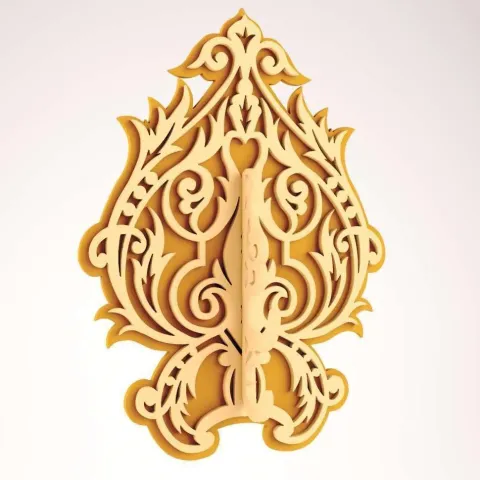 Desenli Duvar Askısı-2