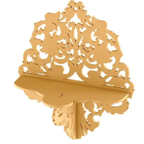 Desenli Duvar Rafı-3