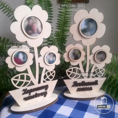 Desenli Fotoğraf Çerçevisi-35