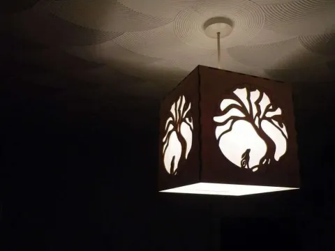Desenli Gece Lambası 