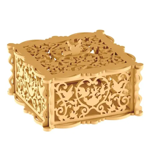 Desenli Kapaklı Kutu-5