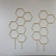 Lazer Kesim Sarmaşık Bitki Destek Çerçevesi Petek Bitki Destek Çerçevesi