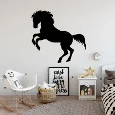 Lazer Kesim At Duvar Sanatı