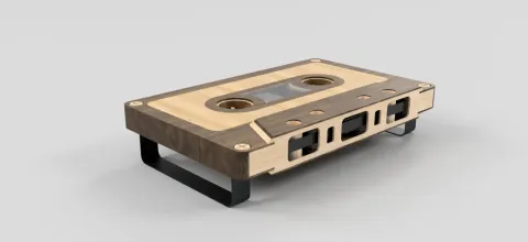 Kaset Tasarımlı Masa