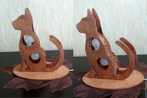 Kedi Masa Lambası-1