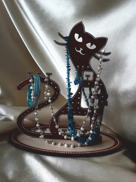 Kedi Tasarımı Takı Standı