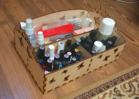 Kelebek Desenli Masaüstü Organizatör