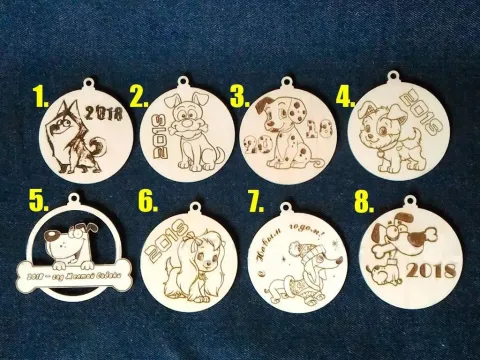 Köpek Tasarımlı Anahtarlıklar