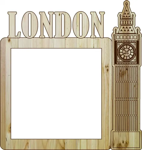 London Fotoğraf Çerçevesi