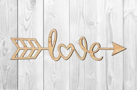 Love Yazılı Ok