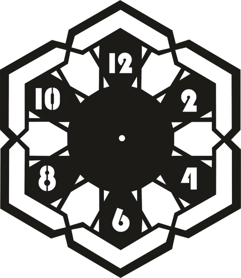 Geometrik Duvar Saati