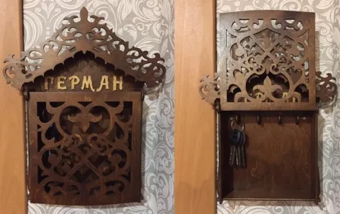 Dekoratif Duvar Anahtar Kutusu