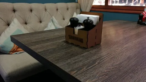 Masaüstü Peçete Tuz Şekerlik 2