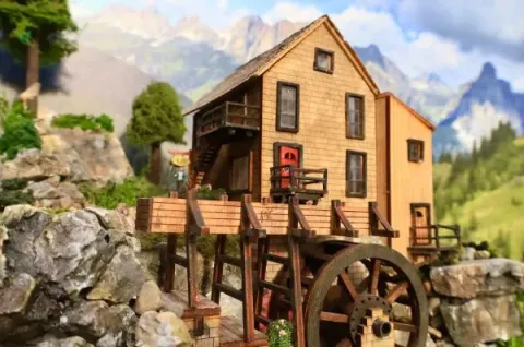 Maket Su Değirmeni