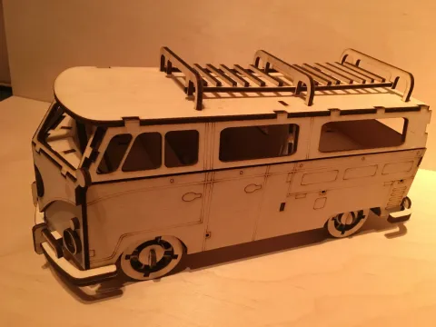 Volkswagen Ahşap Minibüs