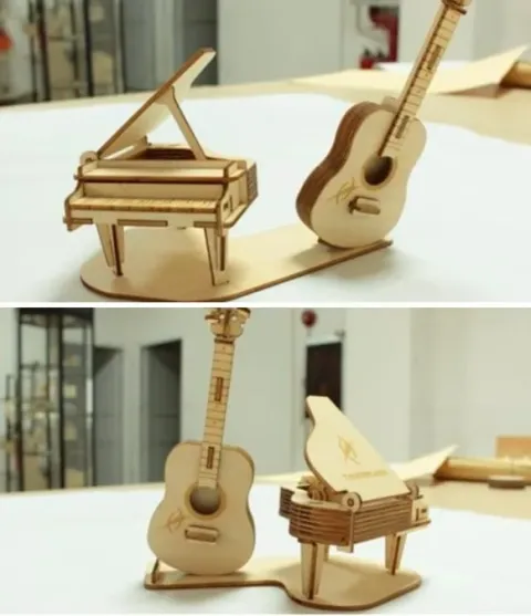 Gitar Piyano Masa Süsü