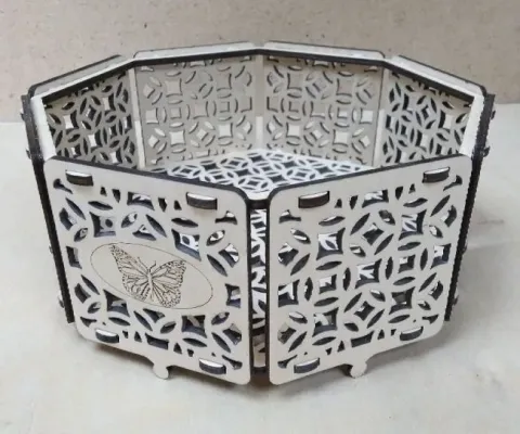 3D Sekizgen Kutu
