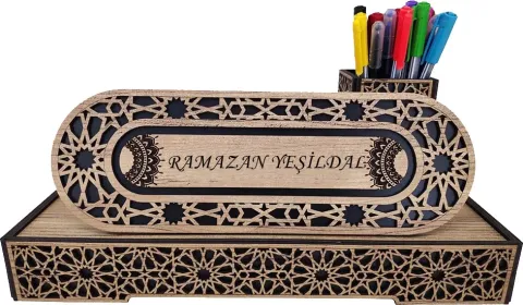 Delüx Masaüstü İsimlik Seti