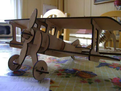 3D 1944 Model Uçak Puzzle