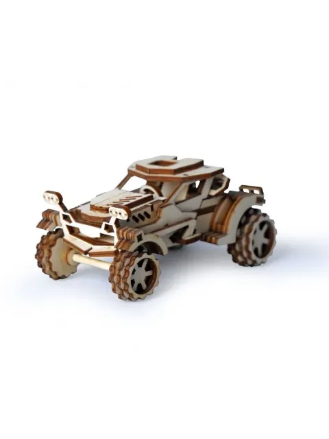3D Akrep Araba Puzzle