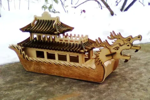 3D Gemi Puzzle