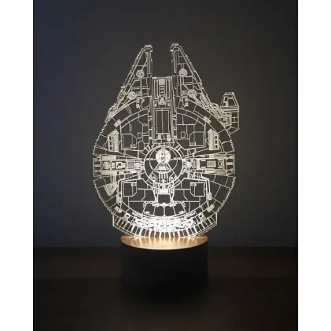3D Falcon Gece Lambası 