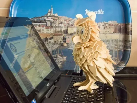 3D Baykuş Puzzle