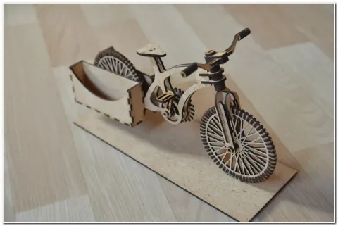 3D Bisiklet Masa Süsü Puzzle