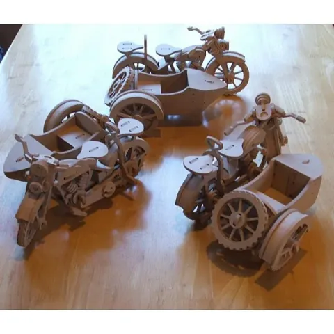 3D Bmw Motosiklet Puzzle