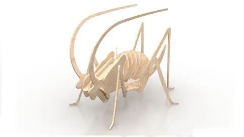 3D Çekirge Puzzle