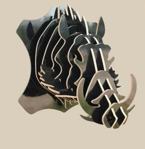 3D Domuz Başı Puzzle