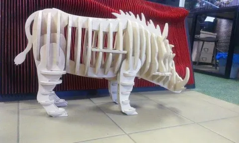 3D Domuz Puzzle