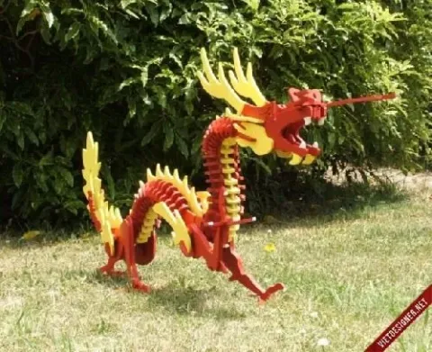 3D Ejderha Puzzle