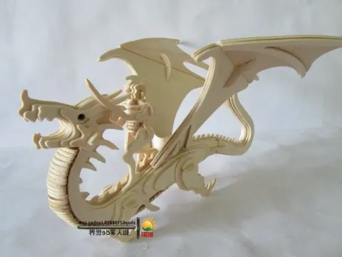 3D Ejderha Puzzle
