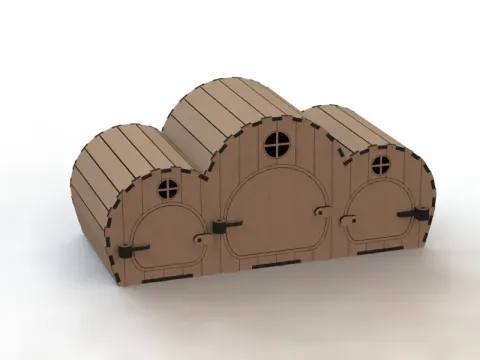 3D Ev Puzzle