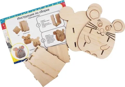 3D Fare Tasarım Kalemlik Puzzle