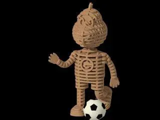 3D Final Mascote Puzzle