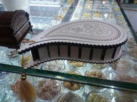 Ahşap Dekor Mücevher Kutusu
