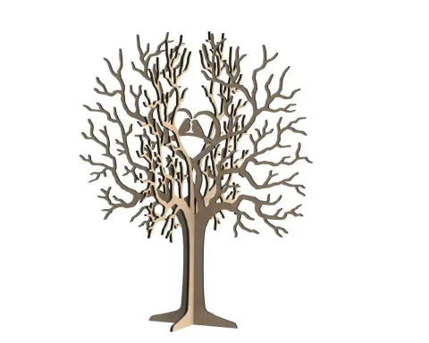 Ağaç Desenli Takı Standı 