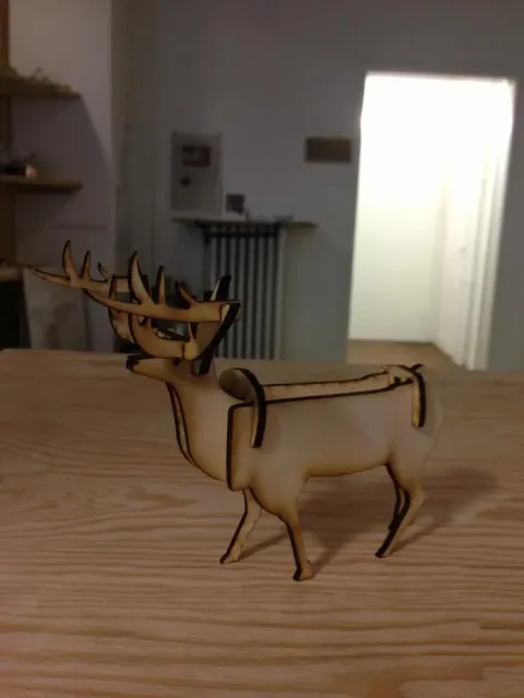 3D Geyik Puzzle-5