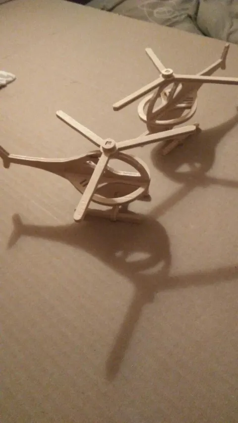 3D Helikopter Puzzle