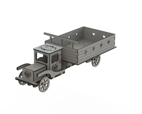 3D Kamyon Puzzle-6