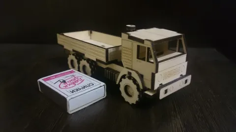 3D Kamyon Puzzle-13