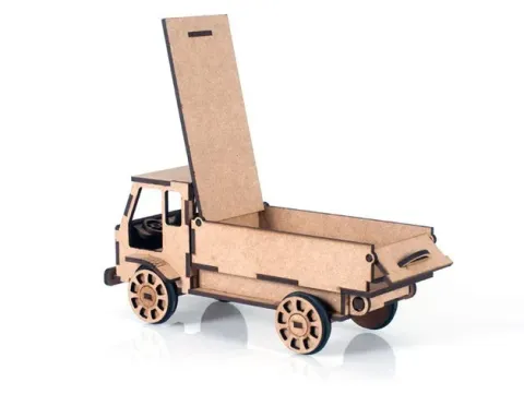 3D Kamyon Puzzle-15