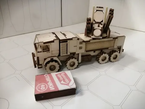 3D Kamyon Puzzle-18 3MM