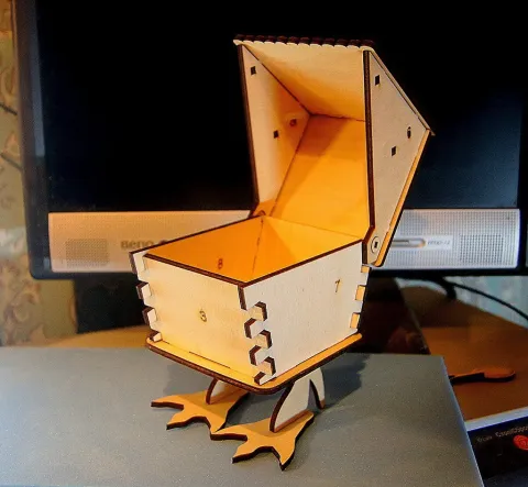 3D Kapaklı Kutu -4