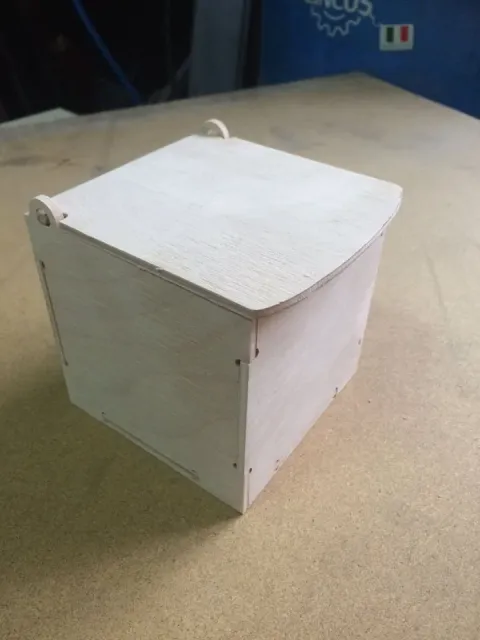 3D Kapaklı Kutu 